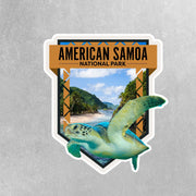 American Samoa National Park Sticker | American Samoa Sticker | National Park Stickers
