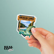 American Samoa National Park Sticker | American Samoa Sticker | National Park Stickers