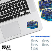 Starry Night Sticker | New York Sticker