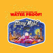 Starry Night Sticker | New York Sticker