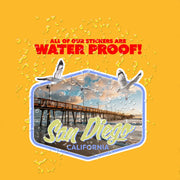 San Diego Sticker | San Diego Beach Stickers