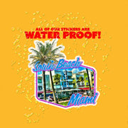South Beach Miami Sticker | Miami Beach Stickers