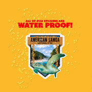 American Samoa National Park Sticker | American Samoa Sticker | National Park Stickers