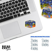 Starry Night Sticker | South Beach Miami Sticker