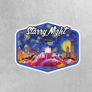 Starry Night Sticker | New York Sticker