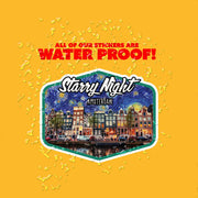 Starry Night Sticker | Amsterdam Sticker | Amsterdam Sticker