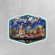 Starry Night Sticker | Amsterdam Sticker | Amsterdam Sticker