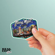 Starry Night Sticker | Amsterdam Sticker | Amsterdam Sticker