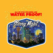 Starry Night Sticker | Dallas Sticker