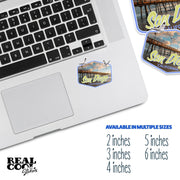 San Diego Sticker | San Diego Beach Stickers