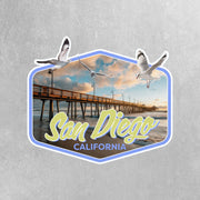 San Diego Sticker | San Diego Beach Stickers