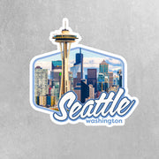 Seattle Sticker | Seattle Washington Sticker | Seattle Decal