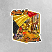 Brussels Sticker | Belgium Stickers