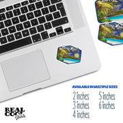 Starry Night Sticker | Jamaica Sticker