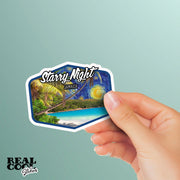 Starry Night Sticker | Jamaica Sticker