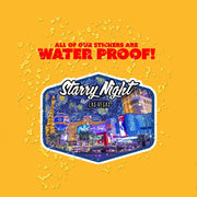 Starry Night Sticker | Las Vegas Sticker | Nevada Sticker