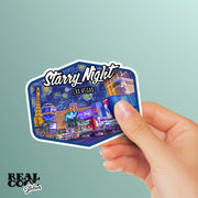 Starry Night Sticker | Las Vegas Sticker | Nevada Sticker