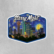 Starry Night Sticker | Dallas Sticker