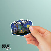 Starry Night Sticker | Dallas Sticker