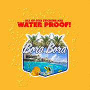 Bora Bora Sticker | French Polynesia Sticker | Leeward Islands Sticker
