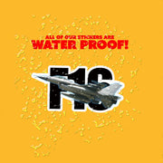 F16 Sticker | Air Force Sticker | F16 Jet