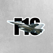 F16 Sticker | Air Force Sticker | F16 Jet