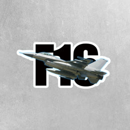 F16 Sticker | Air Force Sticker | F16 Jet