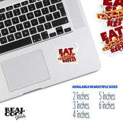 Trombone Sticker | Eat Sleep Trombone Repeat Sticker | Trombone Player Decal