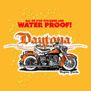 Motorcycle Sticker | Daytona Bike Week Sticker | Daytona Motorcycle Sticker