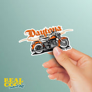 Motorcycle Sticker | Daytona Bike Week Sticker | Daytona Motorcycle Sticker