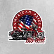 Motorcycle Sticker | Daytona Bike Week Sticker | Daytona Motorcycle Sticker