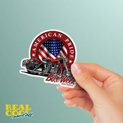 Motorcycle Sticker | Daytona Bike Week Sticker | Daytona Motorcycle Sticker