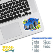 Capri Italy Sticker | Isle Of Capri Sticker | Limoncello Sticker