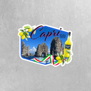 Capri Italy Sticker | Isle Of Capri Sticker | Limoncello Sticker