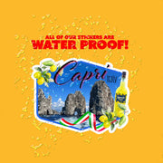 Capri Italy Sticker | Isle Of Capri Sticker | Limoncello Sticker