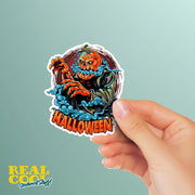 Halloween Stickers | Zombie Sticker | Halloween Decor