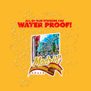 Madrid Sticker | Madrid Spain Sticker | Madrid Vinyl Decal