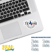Made In Texas Sticker - Travel Stickers - Texas Sticker