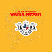 Made In Texas Sticker - Travel Stickers - Texas Sticker