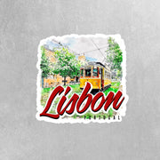 Lisbon Portugal Sticker - Lisbon Stickers - Portugal Stickers