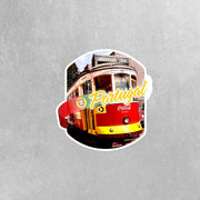 Portugal Trolly Sticker - Lisbon Stickers - Portugal Stickers