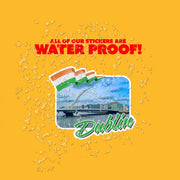 Dublin Ireland Sticker | Dublin Bridge Sticker | Ireland Travel Sticker