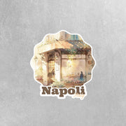 Napoli Italy Sticker | Napoli Coffee Shop Sticker