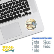 Paris Sticker | Paris France Cafe Sticker