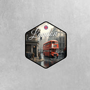 London England Sticker | London Double Decker Bus Sticker