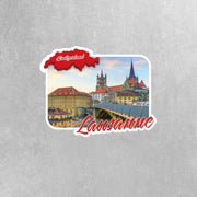 Lausanne Sticker | Lausanne Switzerland Sticker | Switzerland Travel Sticker