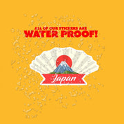 Japan Sticker | Japan Volcano Sticker | Japan Travel Sticker