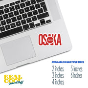 Osaka Japan Sticker | Osaka Japan Sticker | Japan Travel Sticker