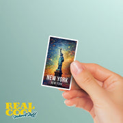 New York Sticker | Statue of Liberty Sticker | New York New York Sticker