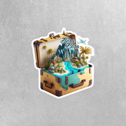 Bora Bora Sticker | Bora Bora City In a Suitcase Sticker